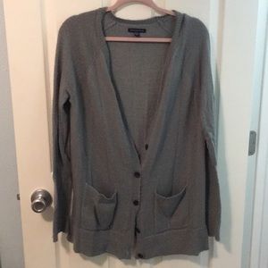 DONATING Grey Cardigan